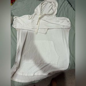 Zyia white boyfriend hoodie